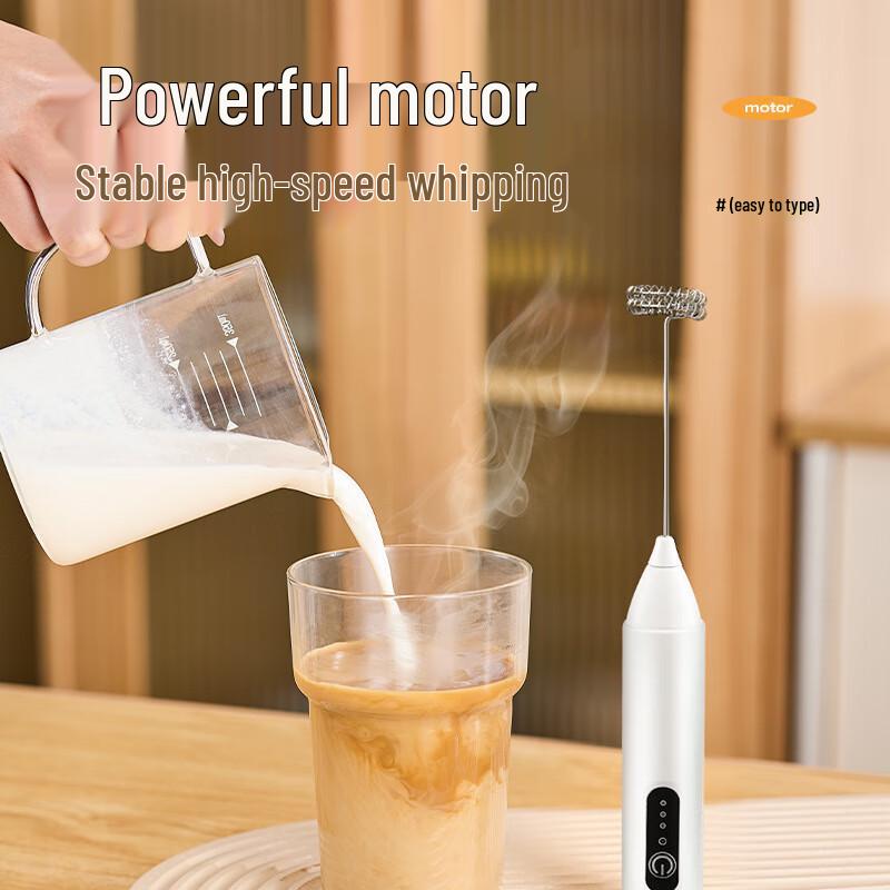 Electric Milk Frother & Egg Whisk