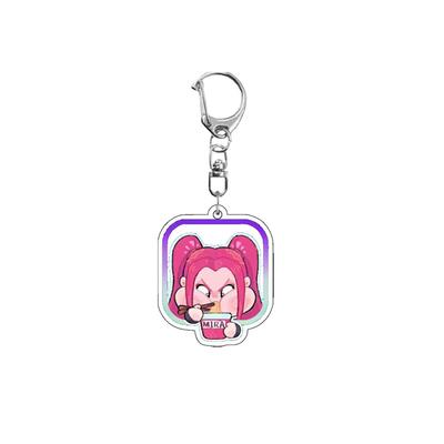 Kpop Chasseurs de Démons Anime Zoe Rumi Mira Saja Garçons Superstar Porte-clés Acrylique Unters Huntr/x Bébé Porte-clés Auto Huntr-X Pendentif Sac