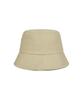Bajal Va Curved Patch Bucket Hat Beige