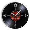 Vintage Vinyl LP Record Wall Clock 70's 80's Pop Genre Retro Wall Art Decor Laser Cut Longplay Retro Silent Quartz Wall Clock