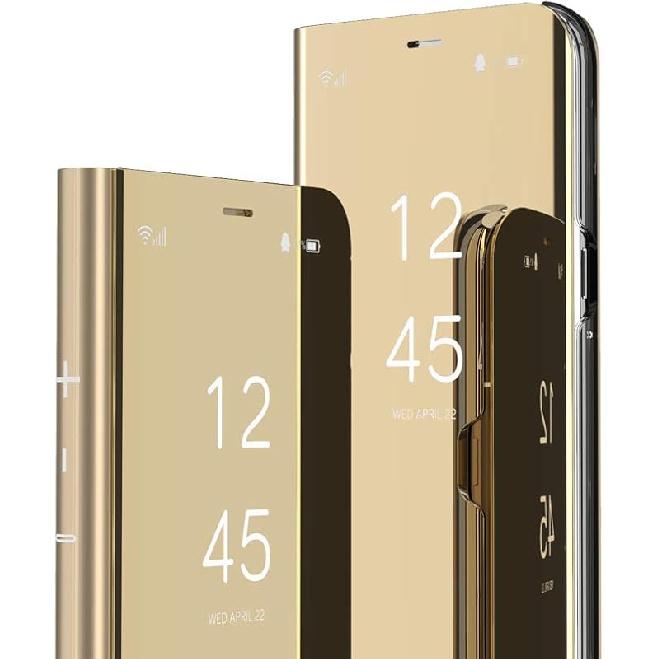 Samsung Note 9 Case, Mirror Design Clear View Flip Bookstyle Luxury Protecter Shell with Kickstand Case Cover for Samsung Galaxy Note 9 (2018). Flip