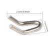 Motorcycle Pipe Spring Clip Stainless Steel Universal Connector Easy Installation Vibration Absorption Design