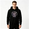 Men's Crewneck Hoodie, Funny Cartoon Gunner Crew Print Casual Long Sleeve Pullover Sweatshirt for Daily Wear