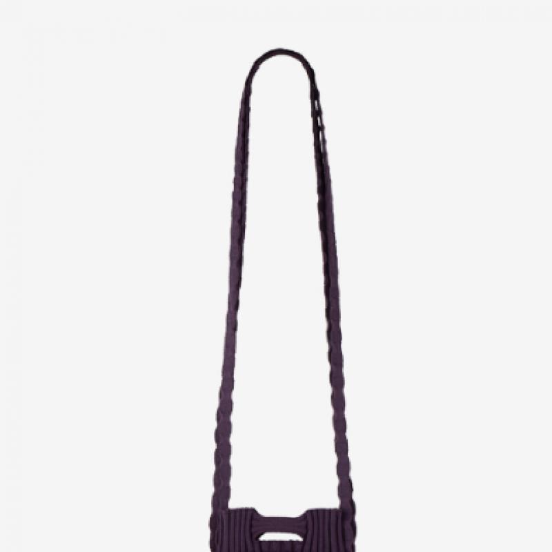 Pleatsmama Mini Crossbow Bag Deep Purple