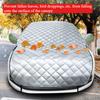 Car Rain Cover Hail Snow Shade Awning From Protective Dust Waterproof Exterior Protect Anti UV Outdoor Protector Covers 5-Layer