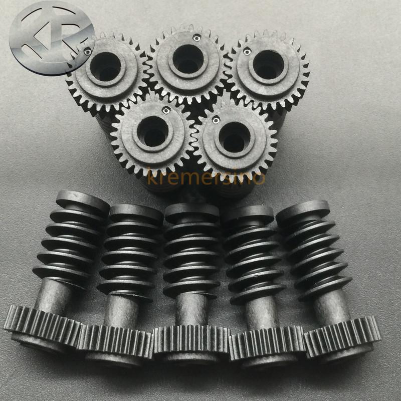 WORM GEAR FOR GARRETT HELLA ELECTRONIC ACTUATOR GEARBOX C TYPE 5 teeths B TYPE 7 teeths D TYPE 6 teeths