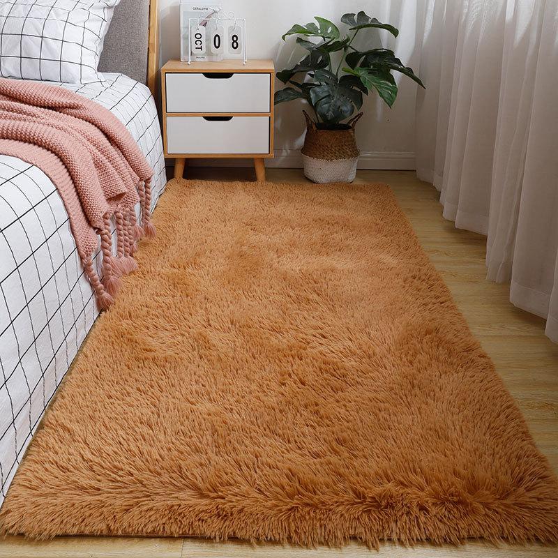 Dark Green Mat Soft Shaggy Carpet Non-Slip Rugs for Living Room/Bedroom/Nursery – Luxury Plush Carpet Room Decor