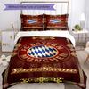 Bayern Monaco Personalizza il tuo nome Set Biancheria da Letto Copripiumino Traspirante con Federe Decorazione per la Casa Regalo di Compleanno