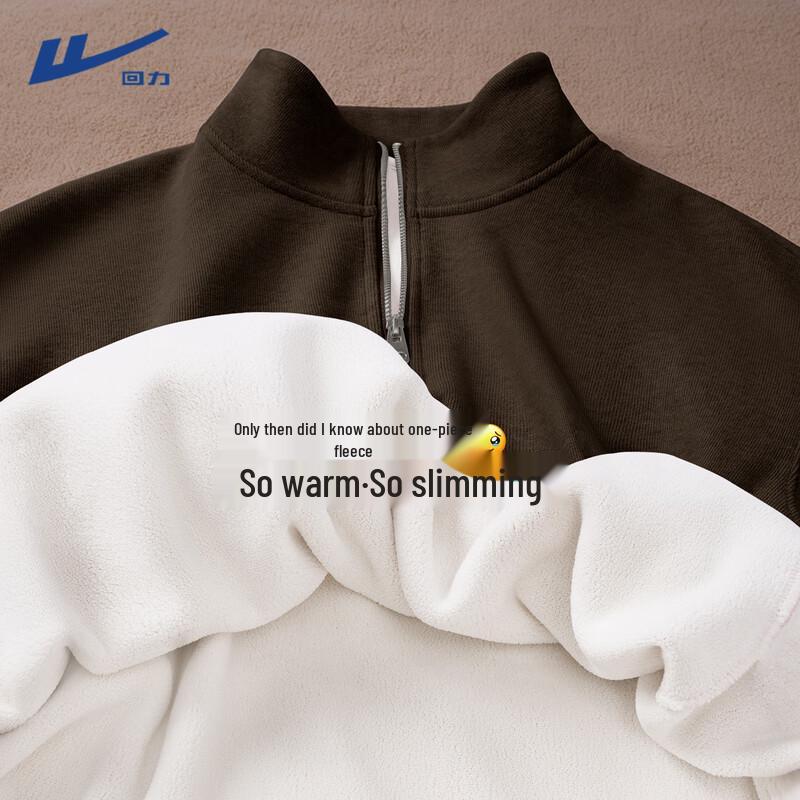 

Warrior Women s Half-Zip Stand Collar Fleece Hoodie XL