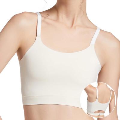 Veimia Japanese Style Nabe Makes Busts Look Flattens Large Genderless Flattens Creates a Beautiful Silhouette by Naturally Flattening the Bust Bra,