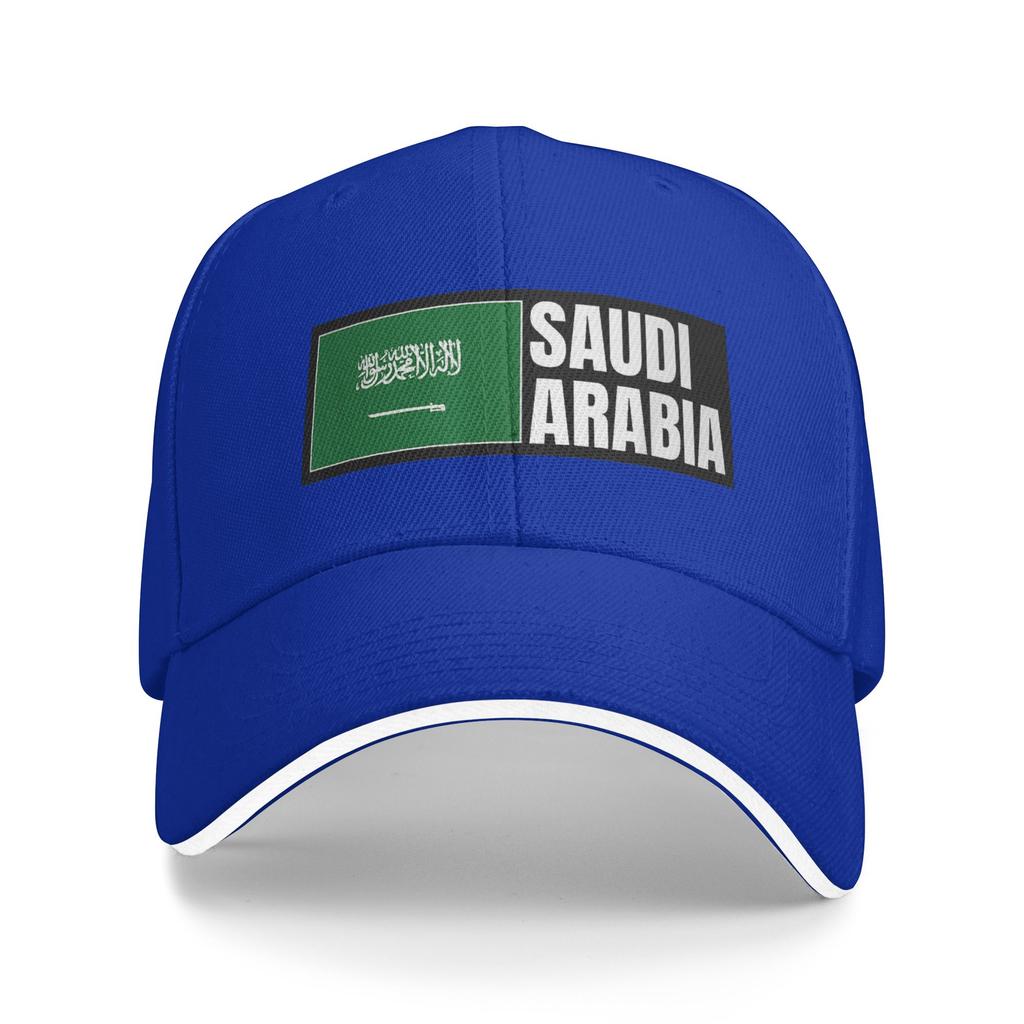 Saudi-Arabien Flagge Lässige Baseballkappe Sommer Trucker-Kappe Sonnenschutz Tennis Skate Hip Hop Hüte Unisex Unisex Mode Baseballkappen