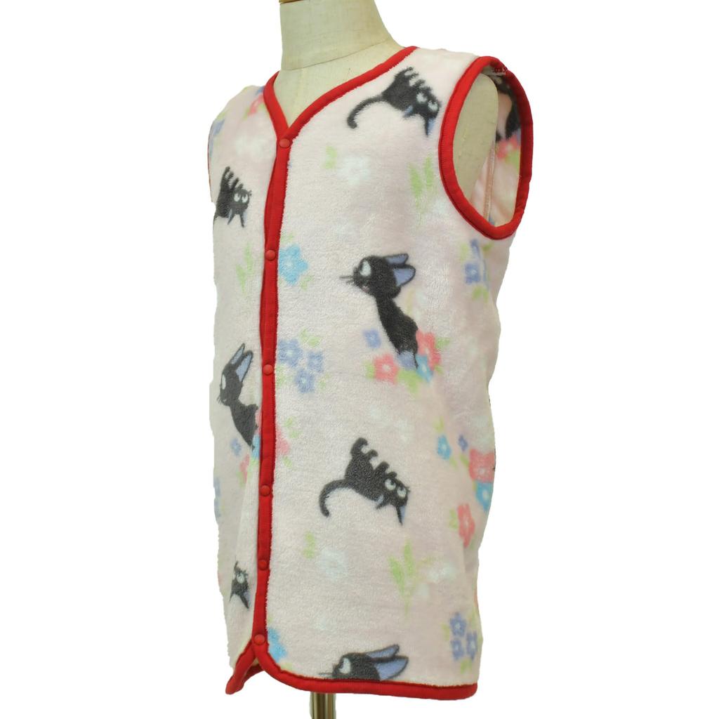 Marushin Studio Ghibli Delivery Jiji and Flowers Warm and Stylish for H59 x Cute and Cold Product 1125012200 2-Way Sleeper, "Kiki's Service" Design,