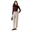 Xiangying Women's 2025 Winter Straight Wide-Leg Casual Pants