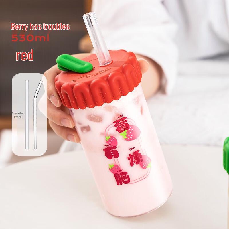 

Diller Energy Fruit Dual-Drink Glass Cup