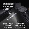 HD LED For Outlander Pajero ASX Lancer EX Eclipse Cross Logo Car Door Courtesy Light HD Projector Welcome Lamp