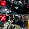 Car Accessories for Subaru WRX STI 2014- Interior Automatic Gear Shift Panel Button Cover Trim
