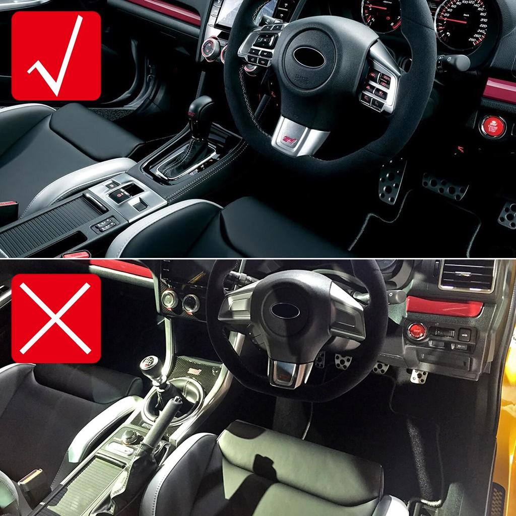 Car Accessories for Subaru WRX STI 2014- Interior Automatic Gear Shift Panel Button Cover Trim