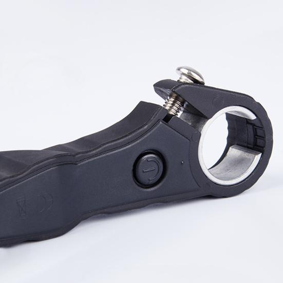 2Pcs Handlebar Turn Lights Safe Anti-rust Aluminum Alloy Horn Handlebar with LED Turn Light for MTB Bicycle