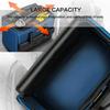 Mouth Heavy Duty Tool Bag with Reinforced Bottom Multi Compartment Storage Large Capacity Organizer for Construction Site Tools