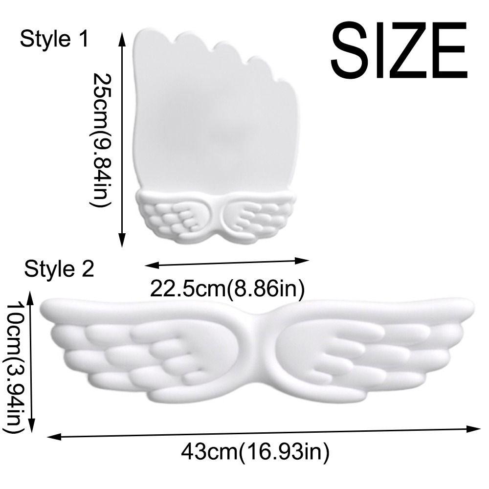 Creative Ergonomic Mouse Cushion Wing Design Keyboard Hand Rest Protection Rest
