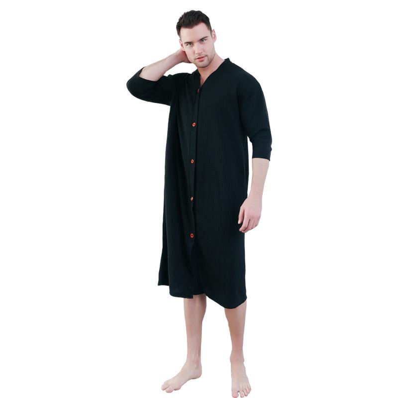 Women's Water-Absorbent, Lint-Free Bathrobe & Nightgown Style Pajamas - Versatile for Home or Outdoors