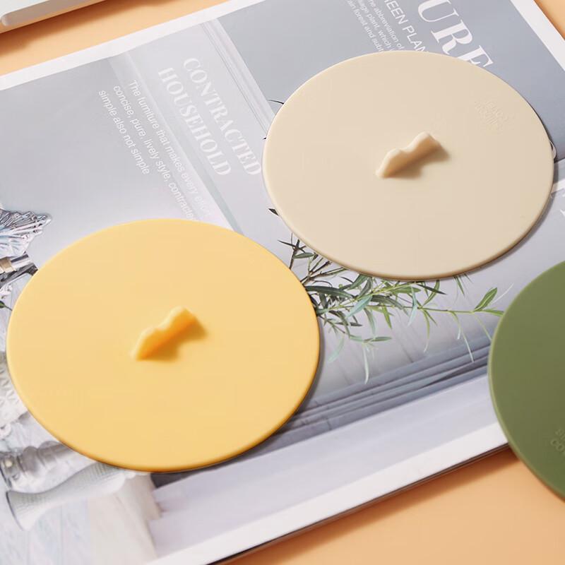 Baijie Universal Silicone Cup Lids (2-Pack)