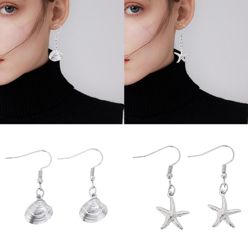 Allergy Resistant Stainless Steel Shell Stud Earrings Lightweight Comfort For Sensitive Skin Daily Wear