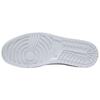 Jordan Air Jordan 1 Slip Resistant Abrasion Resistant Low Top Vintage Basketball Shoes Men's White 2025 Edition Jordan 872782-100