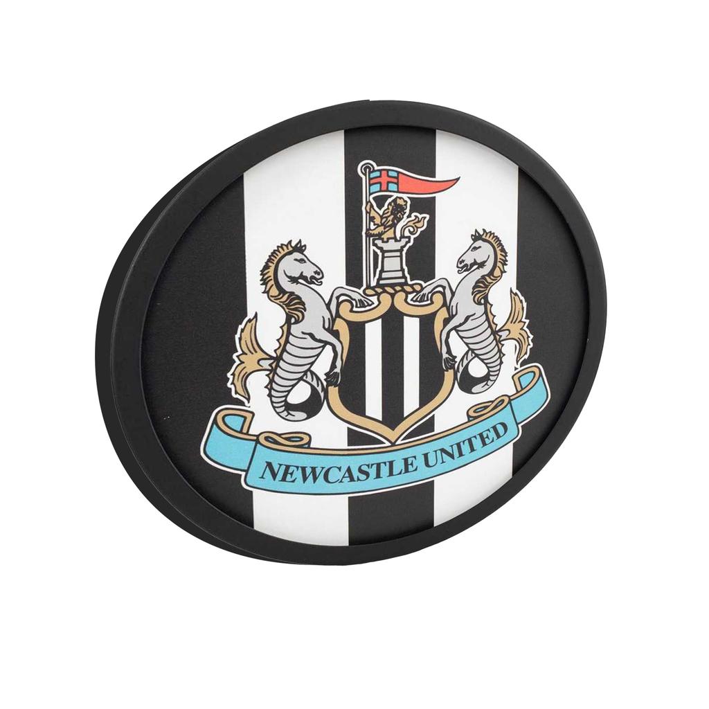 Newcastle United FC Metal Crest Sign