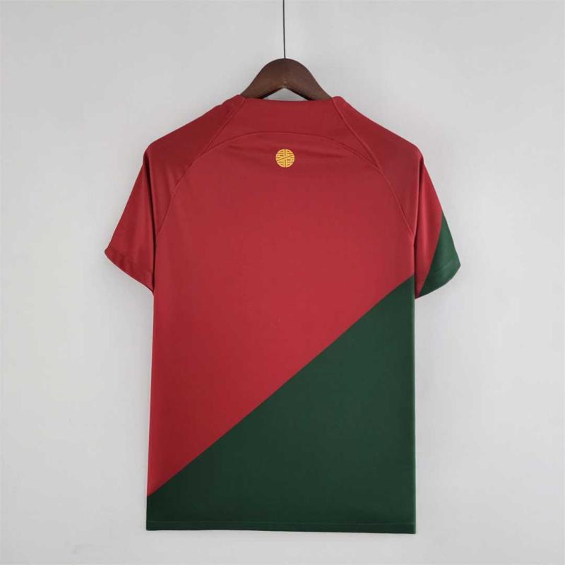 2022 Qatar Portugal Away No. 7 C Ronaldo Jersey B Fepepe Away Short-sleeved Football Jersey Fan Version DIY