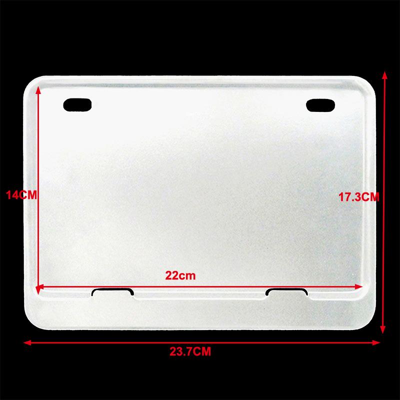 Motorcycle License Plate Frames Universal Aluminum License Plate Holder License Plate Holders Frame