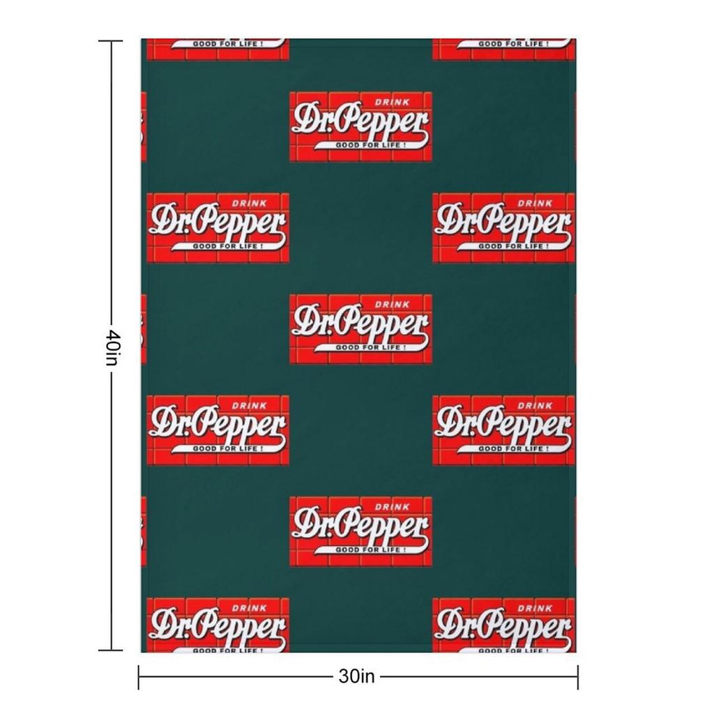 Dr Pepper - Good for Life! Classic Throw Blanket Flannels Luxury Brand christmas decoration valentine gift ideas Blankets