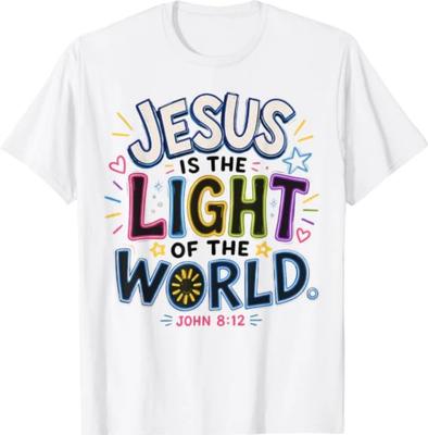 Jesus Is The Light of The World John 8:12 VBS Illumination T-Shirt