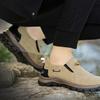 New Leather Waterproof Casual Shoes Large Size Walking Shoes