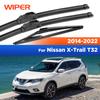 Für Nissan X-Trail T32 2014- 2015 2016 2017 Scheibenwischer Vorne & Hinten Wischerblätter Windschutzscheibe Windschutzscheibe Fensterwischer 26"+17"+12"""