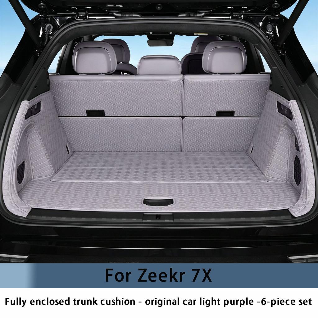 For NEW Zeekr 7X 2025-2026 Fully Enclosed Trunk Pad, Tailstock Pad, Car Specific Three-dimensional Waterproof Pad