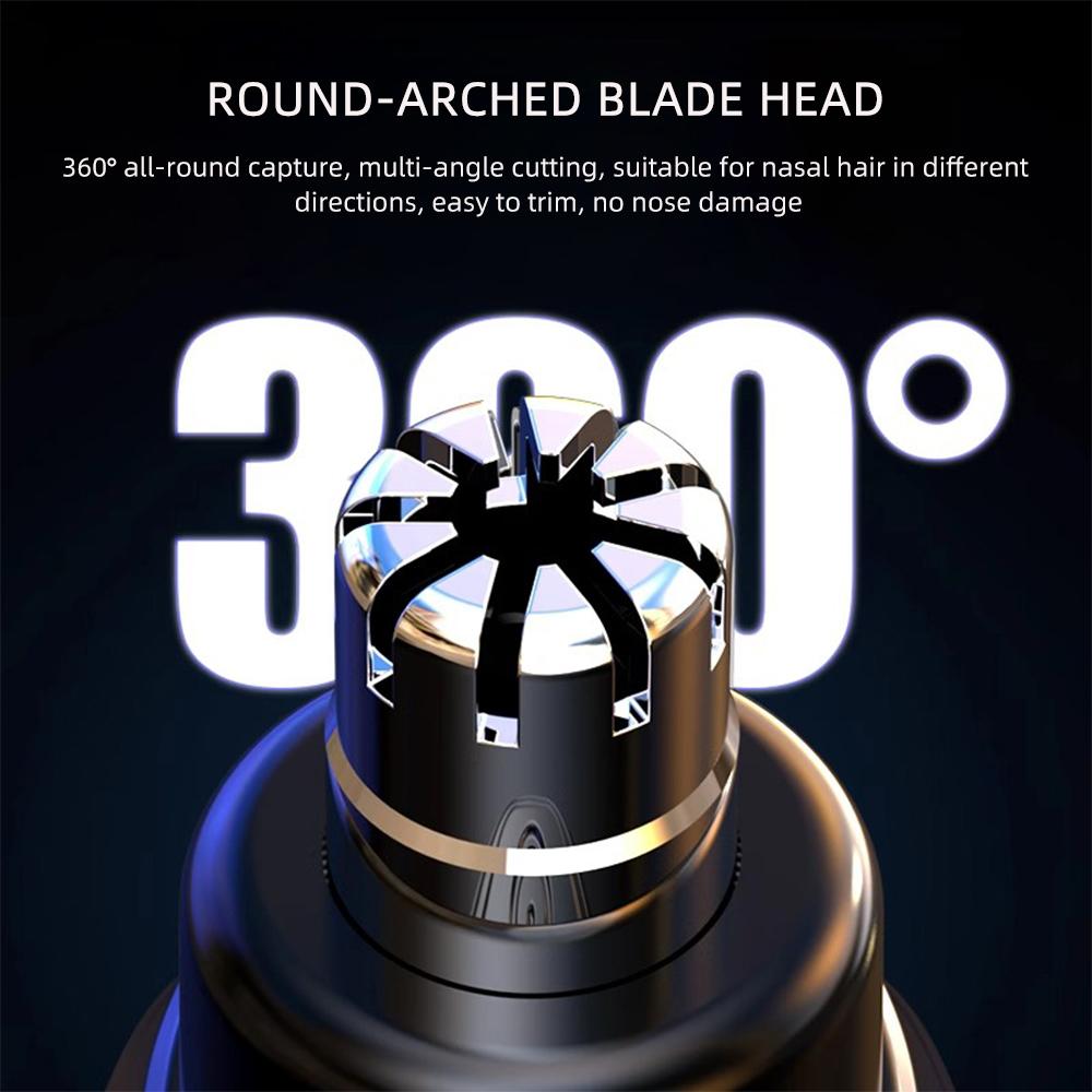 Electric Nose Ear Hair Trimmer Mini Nose Hair Shaver Portable Nose Hair Clipper Facial Hair Removal Tool