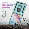 For Samsung Galaxy Z Flip7 5G Case TPU + PC Phone Cover with Ring Kickstand Drop Protection