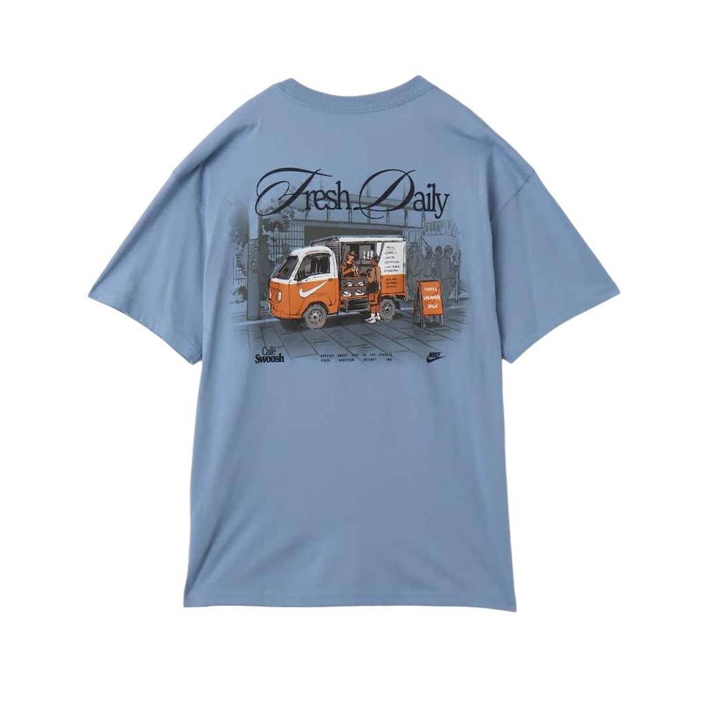 Nike Swoosh NSW LSE CAFE V T Shirt Unisex IH1158-486