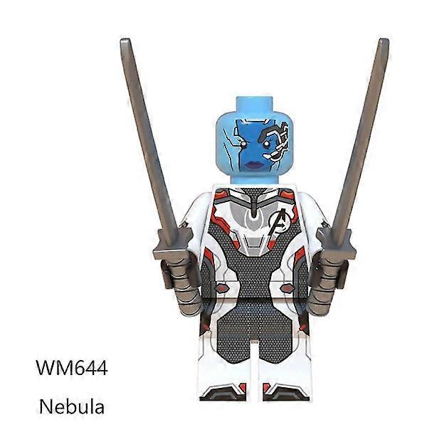 10ks Avengers 4 Série Superhrdinů Iron Man Krásný Tým Thor Sestavitelná Stavebnice Minifigurka Hračka