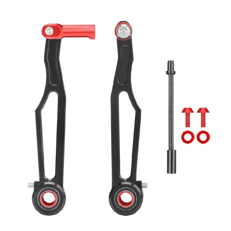 Folding Bike V Brake Caliper Light Weight Aluminum Alloy V Brake Caliper Short/Long Arm V Brake Clamp Cycling Accessory