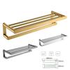 304 Edelstahl Badezimmer Handtuchstangen-Set – Handtuchständer & Halter