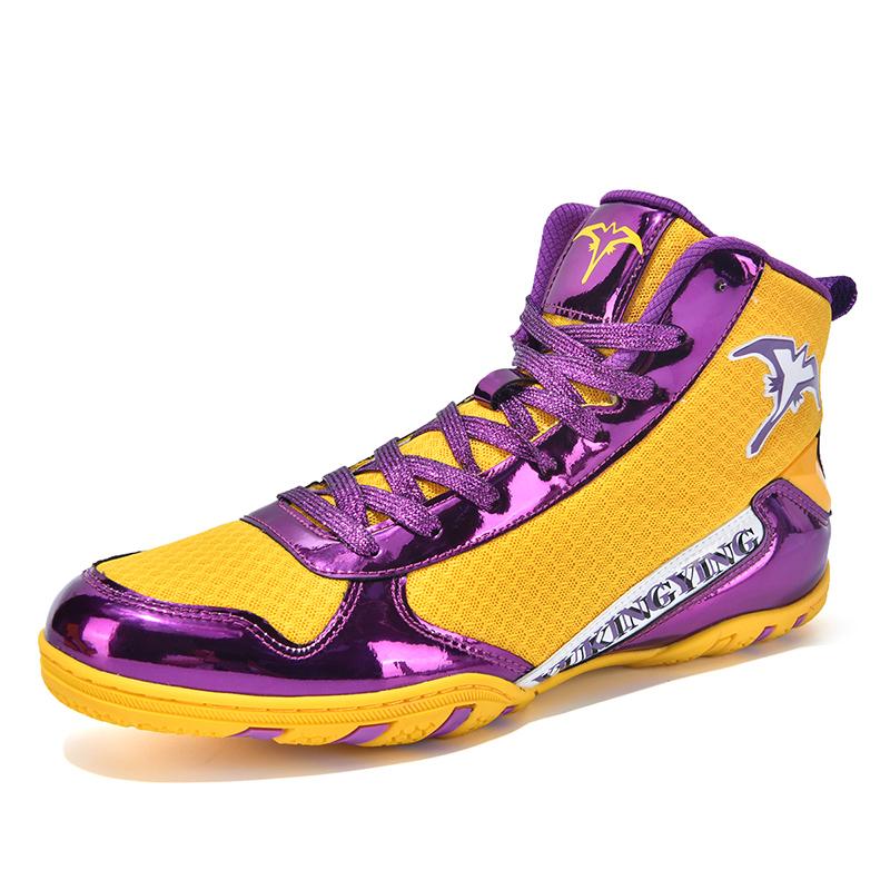 Professional Boxing Shoes, Men s Mesh Breathable and Comfortable, Wrestling Shoes, Combat Sports Shoes, Fitness Training Shoes 38