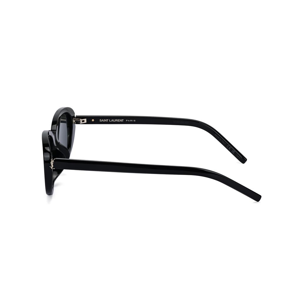 Saint Laurent Logo Design Cat Eye Sunglasses Women Sunglasses Black SLM154/K-001