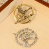 1pc Creative & Versatile Vintage Mockingbird Metal Badge Retro Brooch Pin For Backpack, Clothing, And Accessories