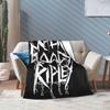 Superweiche Rhea Ripley Wrestlerin Wrestling-Kuscheldecke Premium Flanell-Fleece Leichte Decke Gemütlich Warme Decken Ganzjahres