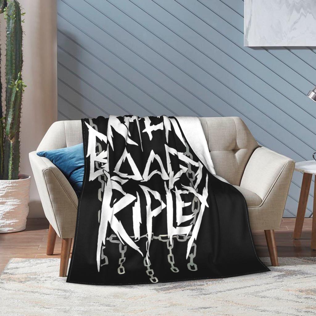 Superweiche Rhea Ripley Wrestlerin Wrestling-Kuscheldecke Premium Flanell-Fleece Leichte Decke Gemütlich Warme Decken Ganzjahres