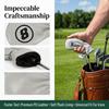 9pcs PU Material Golf Iron Head Covers Waterproof Golf Iron Covers  Daily Golf Training
