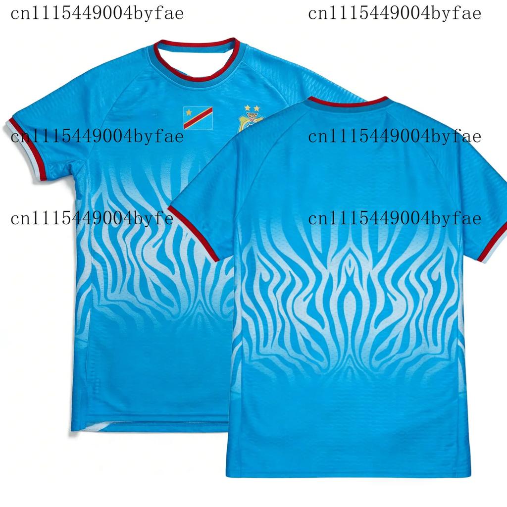 Hot  DR Congo Football Jersey Unisex Summer Breathable Quick Dry  Sports T-shirt Fashion Streetwear Y2k Top Beach Wear