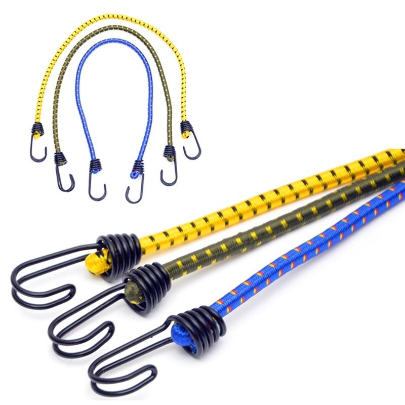 6pack Regulable Rubber Tie Multipurpose Stretch Rope Furniture Moving Strap for Motorcycles, Furniture, and Bikes